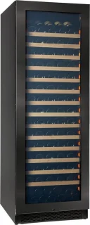 PeVino NG200 Wijnbewaar- en Serveerkast Black Steel