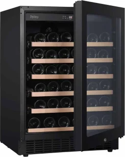 Pevino Noble PN45S-HHB-1 41 flessen wijnklimaatkast zwart