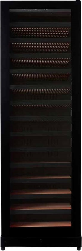 Pevino PBI100S-HHBS Wijnkoelkast 54 flessen Zwart mat staal review
