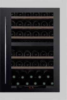 PeVino PI48D-S 42 Flessen Inbouw Wijnklimaatkast Zwart/RVS