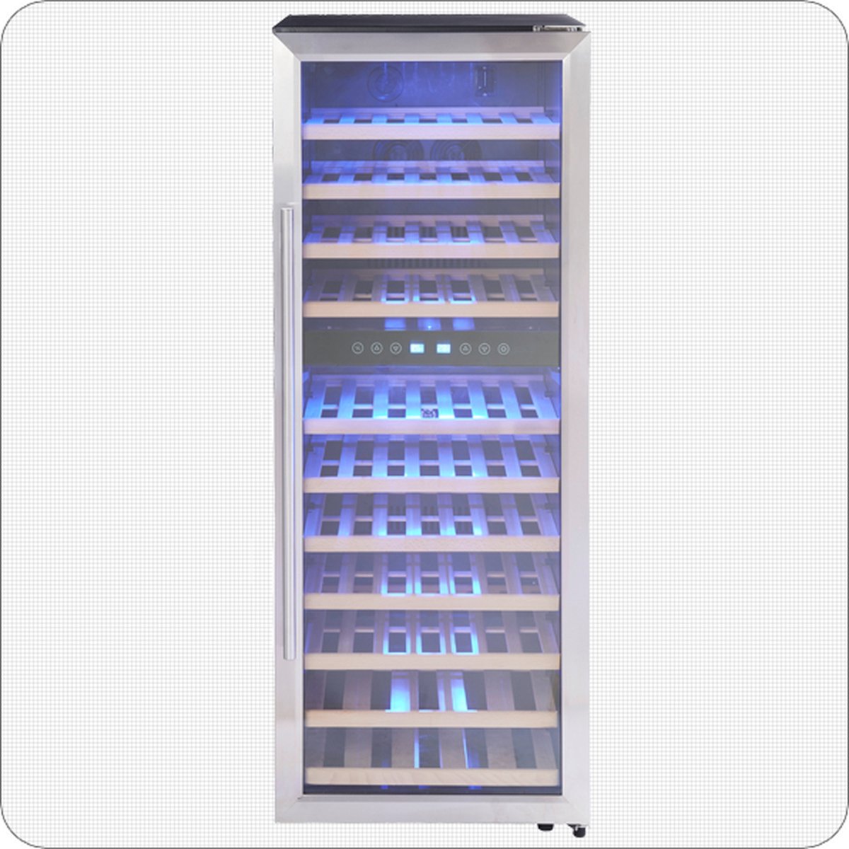 De PKM WKS72B Wijnkoelkast 2 Zones 73 Flessen in één oogopslag