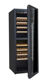 SARO WK 77 D wijnbewaarkast 77 flessen 2 zones