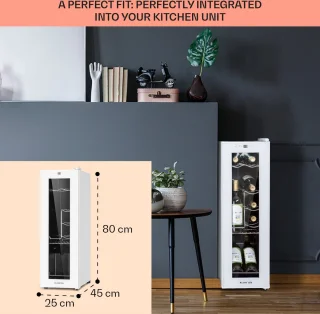 Shiraz 12 Slim Uno wijnkoelkast 32L Touch