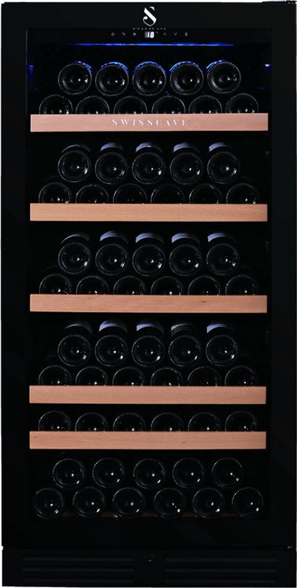 SWISSCAVE WL355F 1-zone wijnkoelkast 120cm 111 flessen review