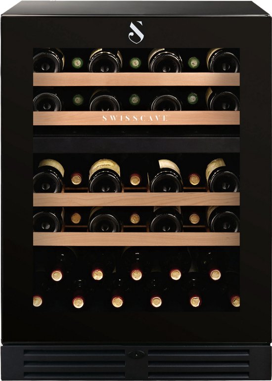SWISSCAVE WLB-160DF 2-zone wijnkoelkast 82cm 40 flessen review
