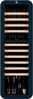 SWISSCAVE WLB-320DF-BLACK 2-zone wijnkoelkast 160cm 68 flessen