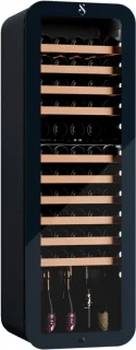 SWISSCAVE WLB-320DF-BLACK 2-zone wijnkoelkast 160cm 68 flessen