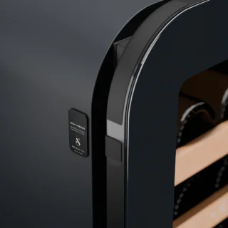SWISSCAVE WLB-320DF-BLACK 2-zone wijnkoelkast 160cm 68 flessen