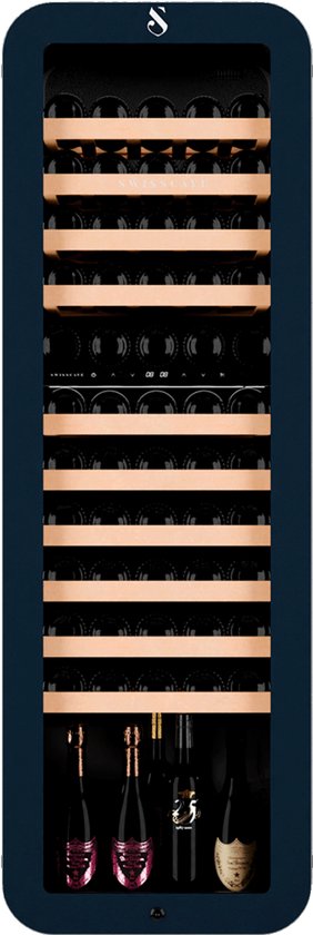 SWISSCAVE WLB-320DF-BLACK 2-zone wijnkoelkast 160cm 68 flessen review