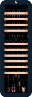 SWISSCAVE WLB-320DF-BLACK 2-zone wijnkoelkast 160cm 68 flessen