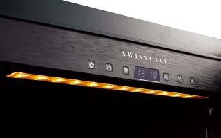SWISSCAVE WLB-360F-MIX 1-zone wijnkoelkast 127cm 112 flessen