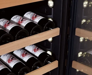 SWISSCAVE WLB-460DF-MIX 2-Zonen Weinkühlschrank 172cm 152 Flaschen