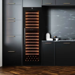SWISSCAVE WLI 460DF MIX 2-Zone Wijnkoelkast Inbouw 94 Flessen 178 cm