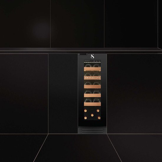 SWISSCAVE WLU-50F Wijnkoelkast 1-zone 15 flessen review