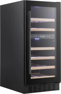 Temptech CLQ38DB wijnkoelkast 32 flessen zwart