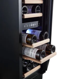 Temptech CLX30DB Classique wijnkoelkast 16 flessen zwart