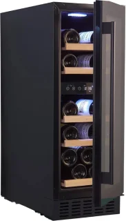 Temptech CLX30DB Classique wijnkoelkast 16 flessen zwart