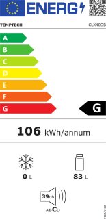 Wat vinden we goed aan de Temptech CLX40DB onderbouw wijnkoelkast