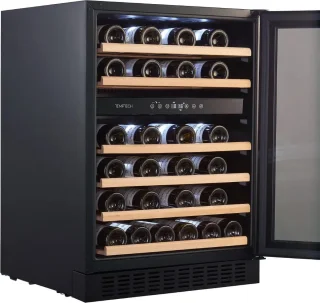 Temptech CLX60DB wijnkoelkast 46 flessen onderbouw