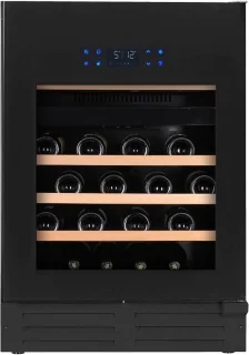 Temptech EX60DRB Elegance Onderbouw Wijnkoelkast 2 Zones 46 flessen