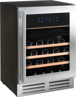 Temptech EX60DRB Elegance Onderbouw Wijnkoelkast 2 Zones 46 flessen