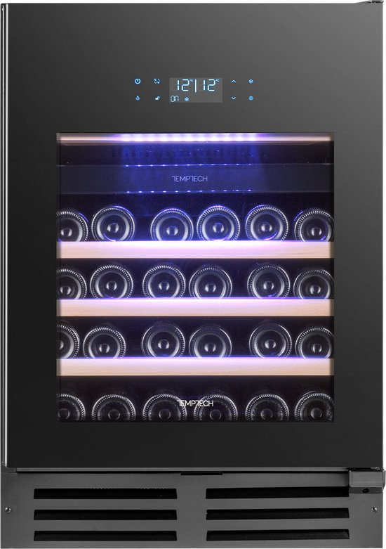 Temptech EX60DRB Elegance Onderbouw Wijnkoelkast 2 Zones 46 flessen review