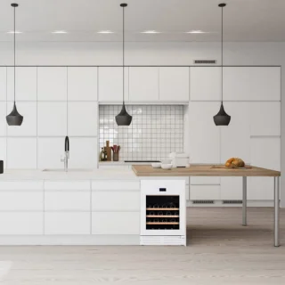 Temptech EX60DRW Elegance onderbouw wijnkoelkast 2 zones 46 flessen