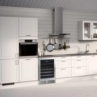 Temptech EX60DX Elegance onderbouw wijnkoelkast 46 flessen