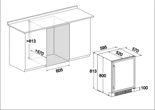 Temptech OX60DX wijnkoelkast
