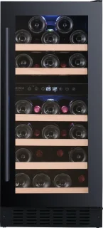Temptech PRESQ38DB wijnkoelkast 32 flessen 2 zones