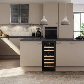 Temptech PRESQ38DB wijnkoelkast 32 flessen 2 zones