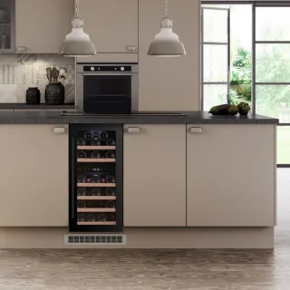 Temptech PRESQ38DB wijnkoelkast 32 flessen 2 zones