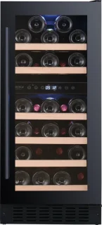 Temptech PRESQ38DB wijnkoelkast 32 flessen 2 zones