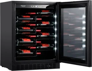 Temptech Prestige PRESPROX60SRB wijnkoelkast 40 flessen