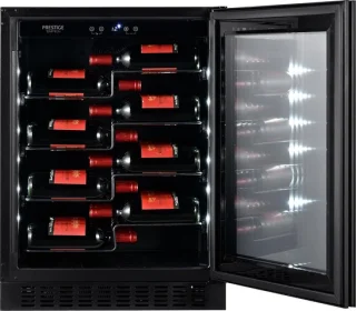 Temptech Prestige PRESPROX60SRB wijnkoelkast 40 flessen