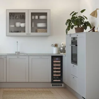 Temptech PRESX30SB onderbouw wijnkoelkast 19 flessen