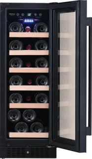 Temptech PRESX30SB onderbouw wijnkoelkast 19 flessen