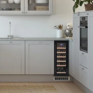 Temptech PRESX30SB onderbouw wijnkoelkast 19 flessen