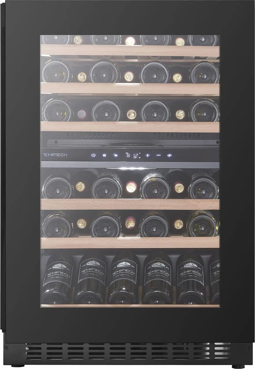 De Temptech Skagen SKX6080DRB Wijnkoelkast 2 Zones in één oogopslag