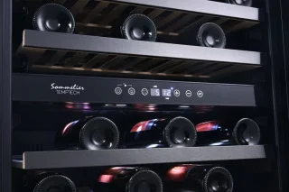 Temptech Sommelier SOM180DRB Wijnkoelkast 2 Zones