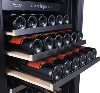 Temptech Sommelier SOM180DRB Wijnkoelkast 2 Zones