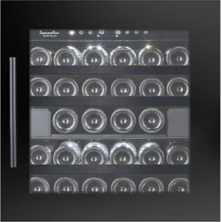 Temptech SOMZ60DB Wijnkoelkast 2 Zones 28 Flessen Inbouw 60cm
