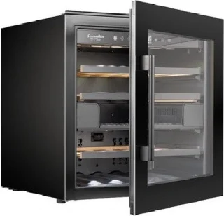 Temptech SOMZ60DB Wijnkoelkast 2 Zones 28 Flessen Inbouw 60cm