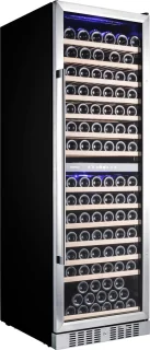 Temptech WP180DCS wijnkoelkast 2 zones zilver