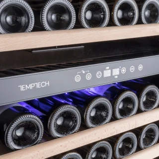 Temptech WP180DCS wijnkoelkast 2 zones zilver