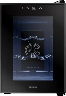 Tristar WR-7506 Wijnklimaatkast 6 flessen zwart