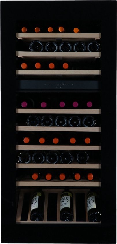 Vinata Cevedale Premium Wijnklimaatkast Inbouw Zwart 65 flessen review