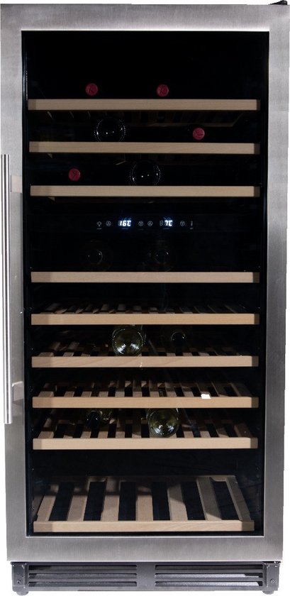 Vinata Grivola Wijnklimaatkast 110 flessen RVS review
