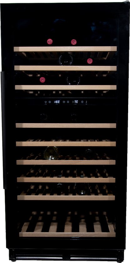 Vinata Grivola Wijnklimaatkast 110 flessen Zwart review