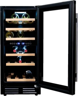 Vinata Martino Wijnklimaatkast RVS 30 flessen